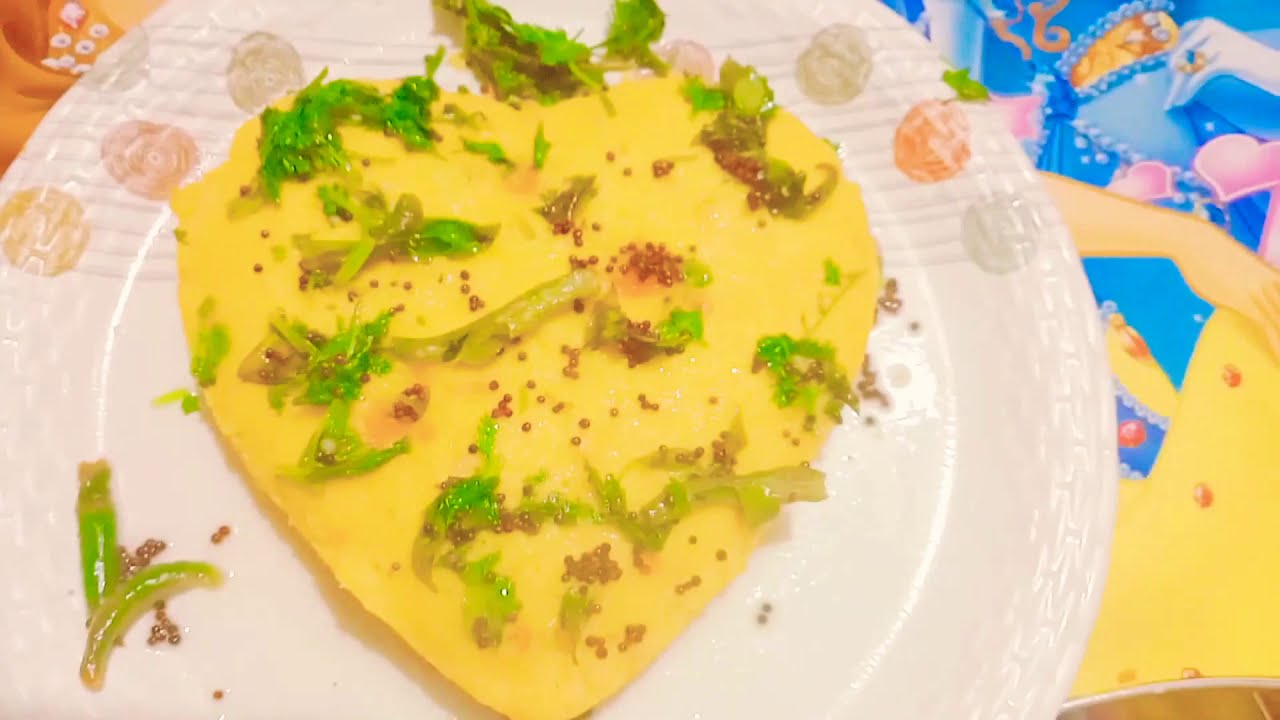 Heart&hearts;️shape dhokla recipe by piku ki pathshala |dhokla recipe | gujrati dhokla | besan dhokla