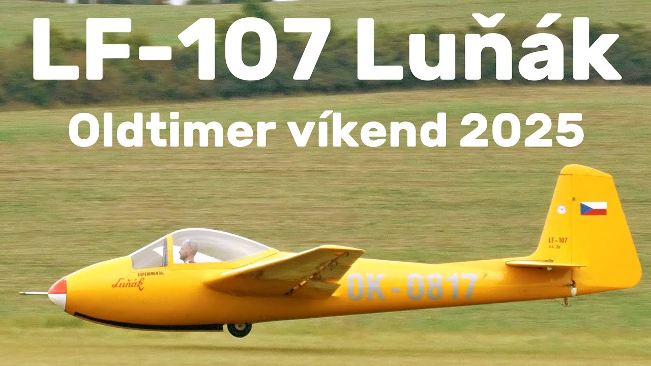 LF-107 Luňák OK-0817 | 4K | Oldtimer weekend Medlánky 2025
