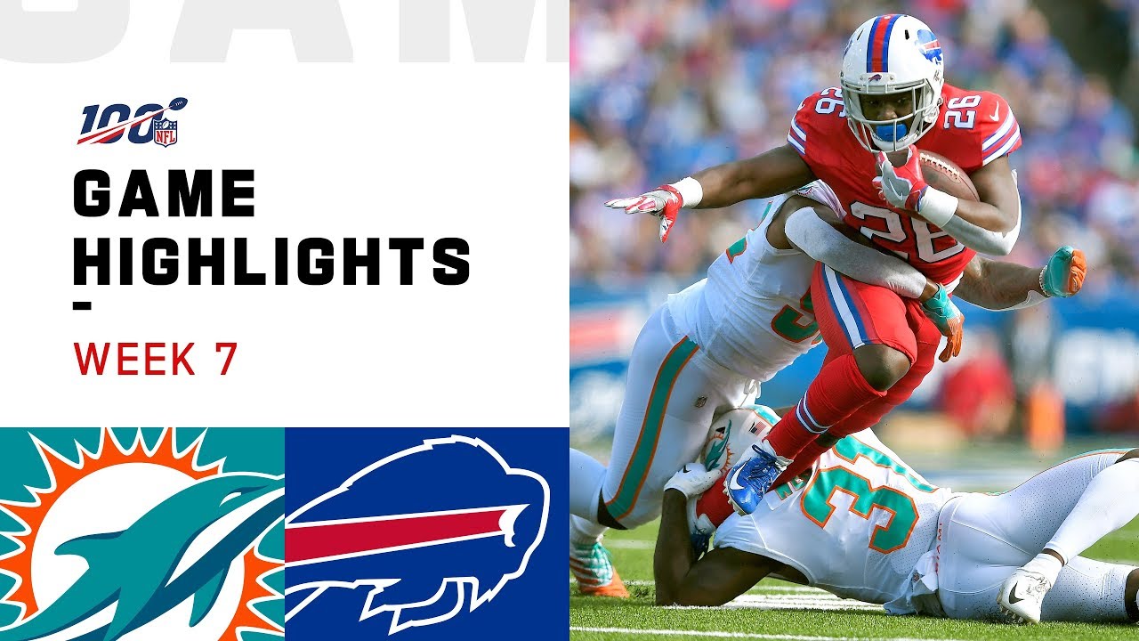 Dolphins vs. Bills Week 7 Highlights | NFL 2019