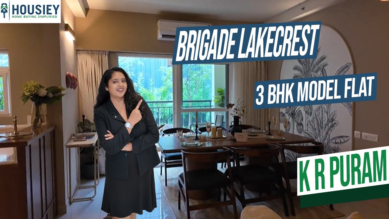 Brigade Lakecrest Bangalore | Spacious 3 BHK Model Flat in KR Puram | Price, Location & Review 2025