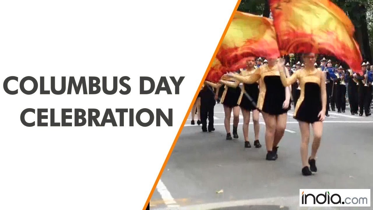 Italian culture parade fills up New York streets on Columbus Day