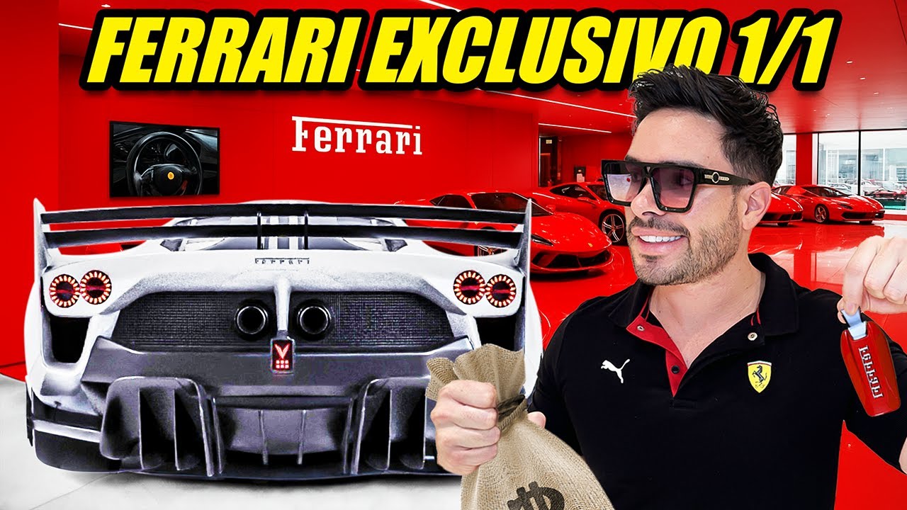 MI NUEVO FERRARI 1/1 UNICO EN EL MUNDO!