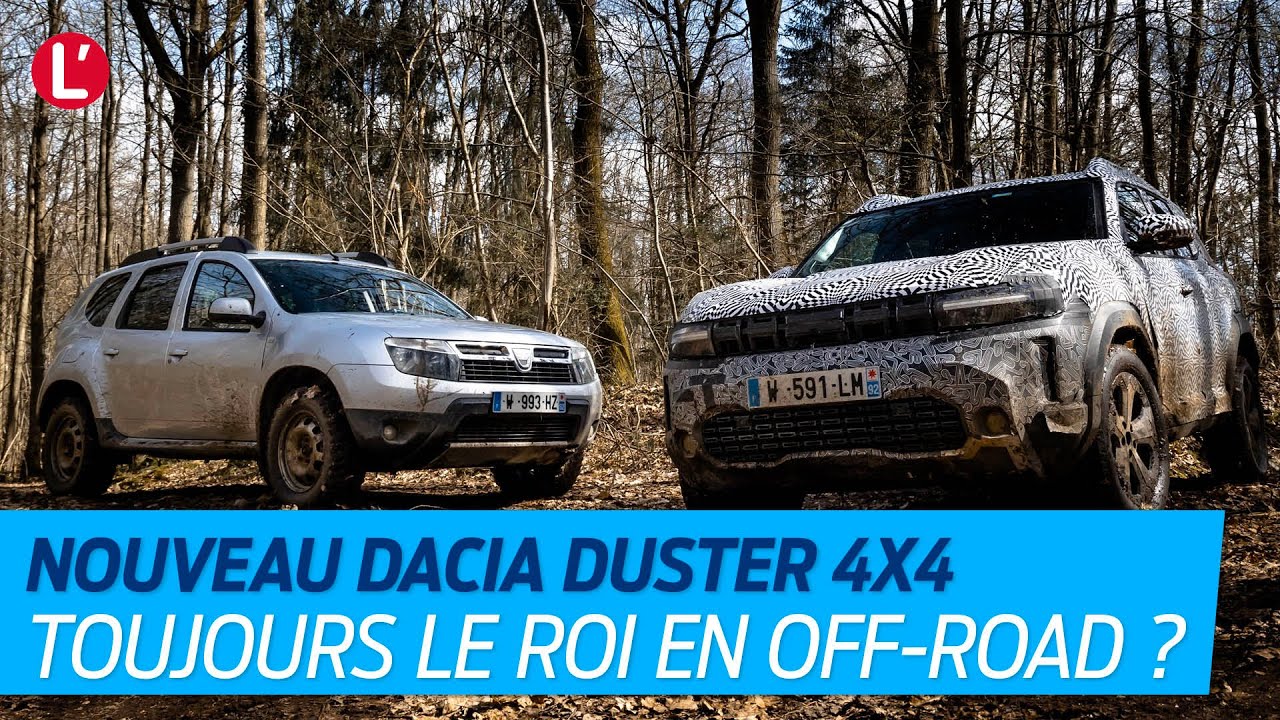 Dacia Duster (2024).  Premiers tours de piste avec la version 4x4 mild-Hybrid