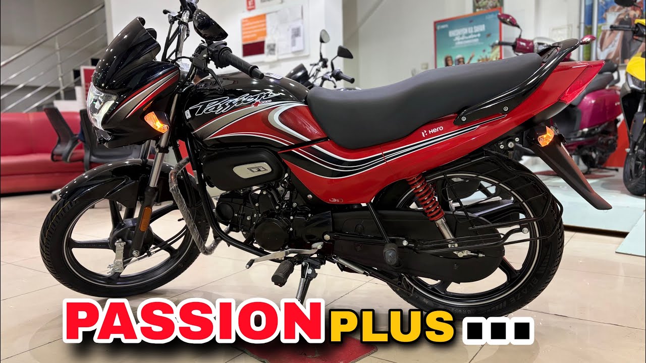 New Hero Passion Plus Model 2025✅ OnRoad Price🔥Details | Hero Passion Plus Mileage & Reviews 