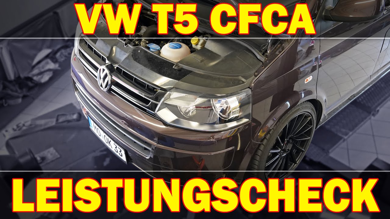 OK-Chiptuning - Leistungsmessung am VW T5 2.0 Biturbo CFCA | Hat er seine 180PS ????