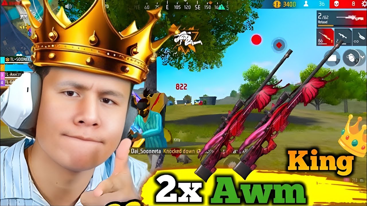Tondegai 2x Sniper King 👑 Region Top 1 Gameplay 🥵 *Must Watch*!!