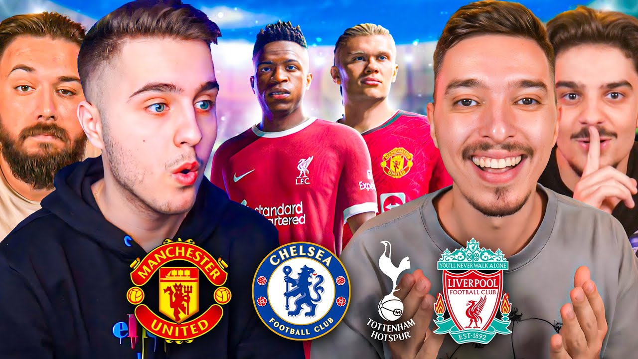 SUPERSTARURILE VIN IN PREMIER LEAGUE IN BATALIA TRANSFERURILOR CU SINNER DRAQU SI IVVAN! EA FC 24!