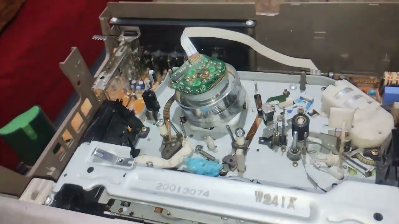 MANUTENÇÃO DO VÍDEO CASSETE SEMP X694 CABEÇA RUIM