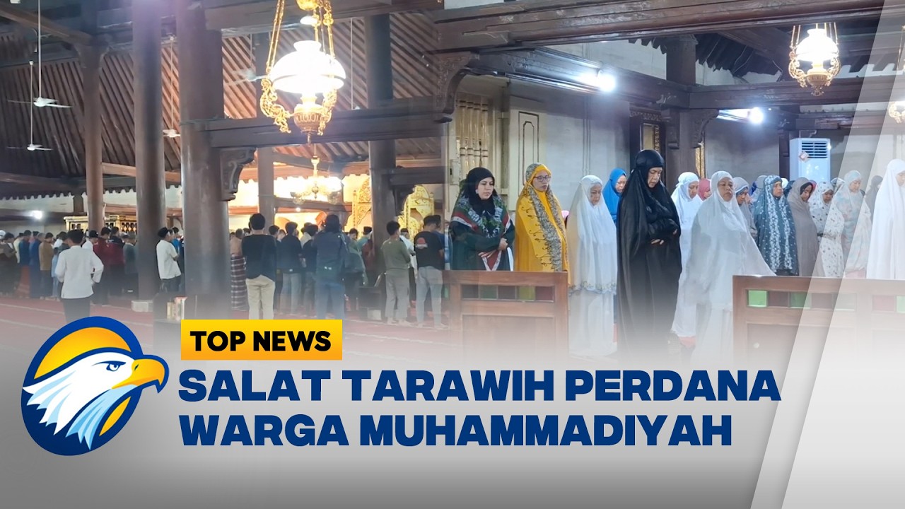 Sholat Tarawih Perdana di Masjid Gedhe Kauman Yogyakarta: Penanda Dimulainya Ibadah Puasa | Top News