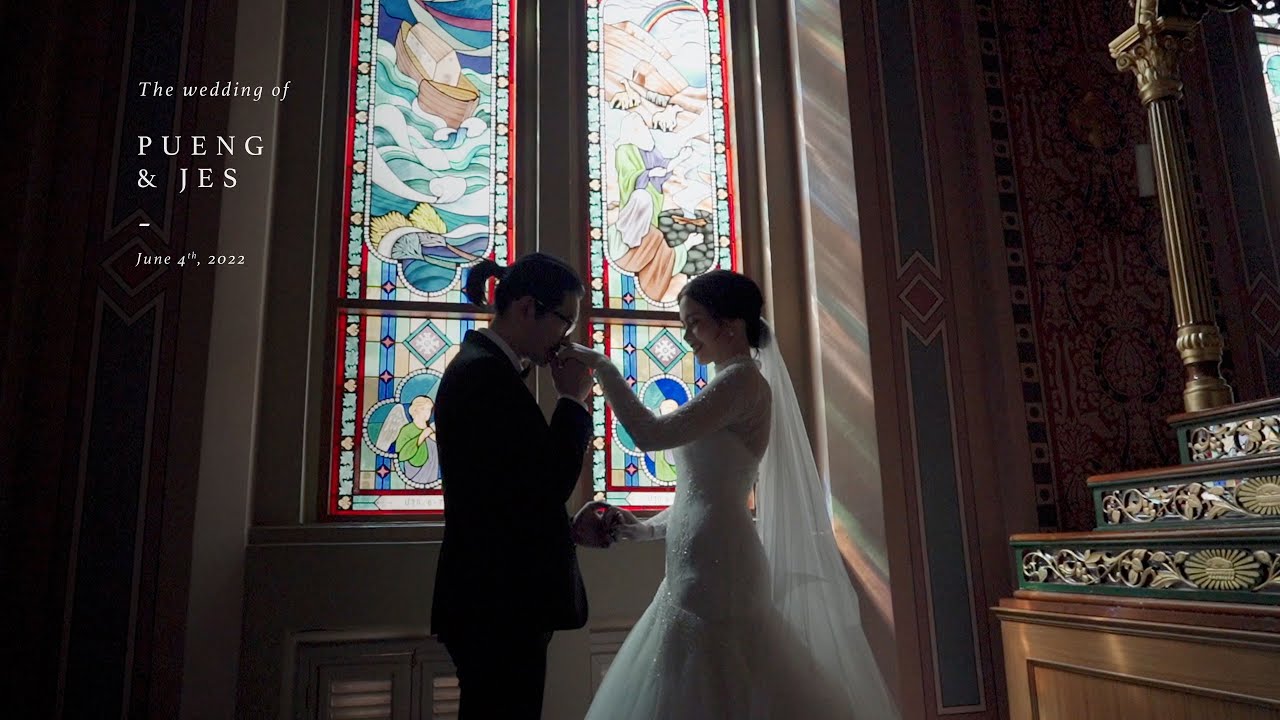 Assumption Cathedral Bangkok, Thailand - Church Wedding พิธีแต่งงานแบบคริสต์ อาสนวิหารอัสสัมชัญ