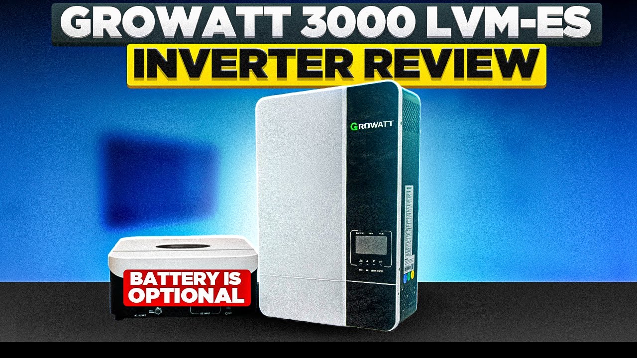 Инвертор GROWATT 3000 lvm-ES «все в одном» — АККУМУЛЯТОР (ОПЦИОНАЛЬНО)