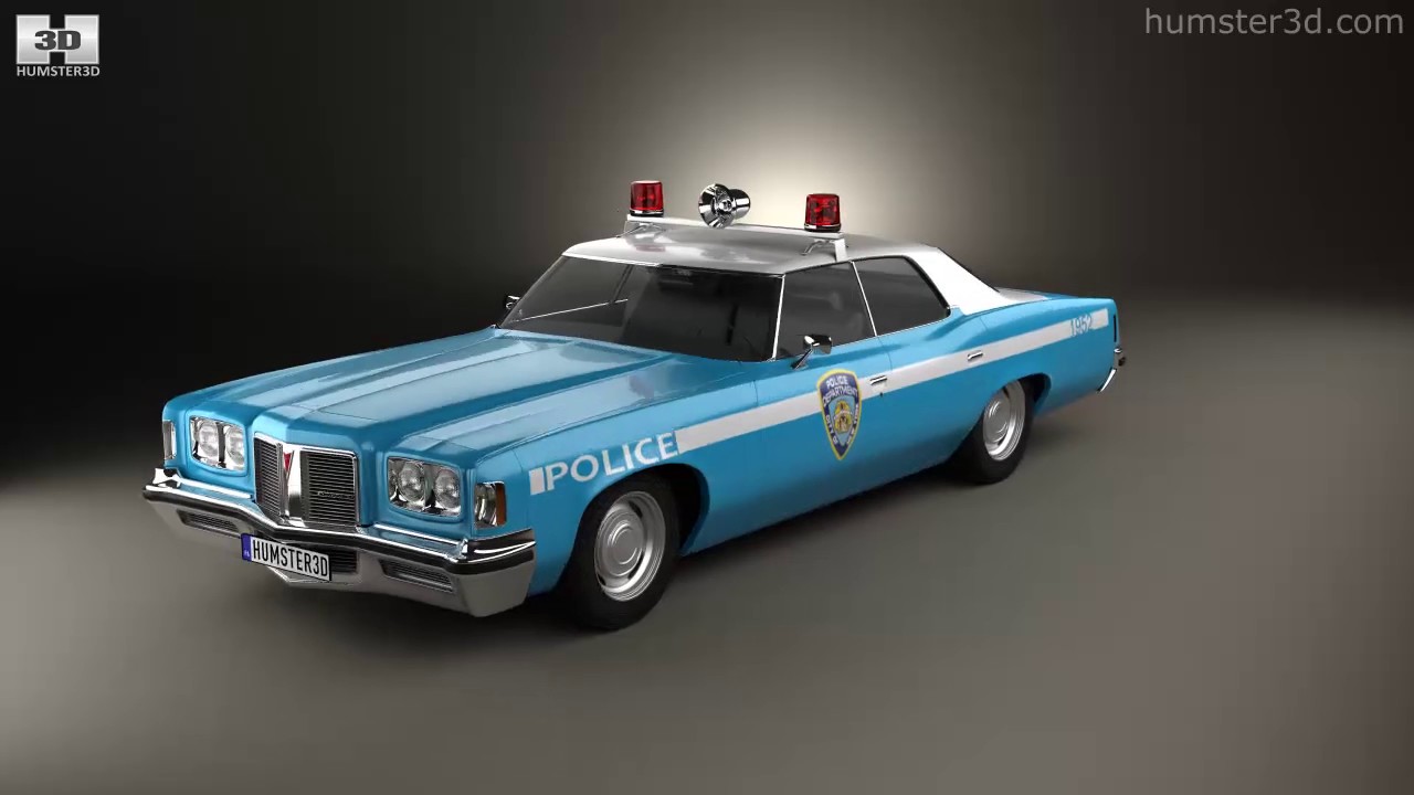 Pontiac Catalina Police 1972 3D model by 3DModels.org