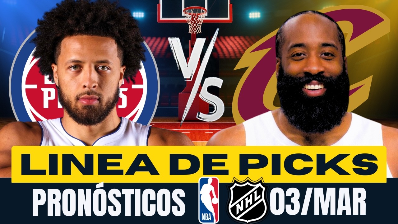 🔥🏀🏒 PRON&Oacute;STICOS NBA Y NHL PARA HOY 03 MARZO 🤑 PARLAY GRATIS🔥