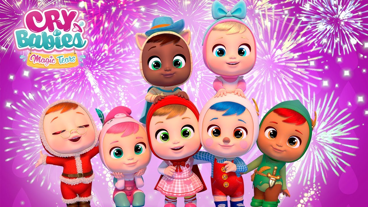 🤩🎆 FELICE ANNO NUOVO 🎆🤩 CRY BABIES 💧 MAGIC TEARS 💕🌈 CARTONI ANIMATI per BAMBINI in ITALIANO