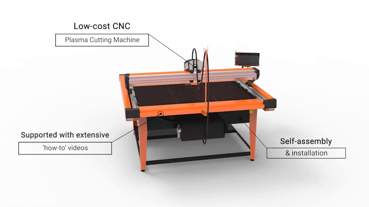 SWIFTY 1250 - Compact CNC Plasma Cutting Table (P9004, P9005, P9007)