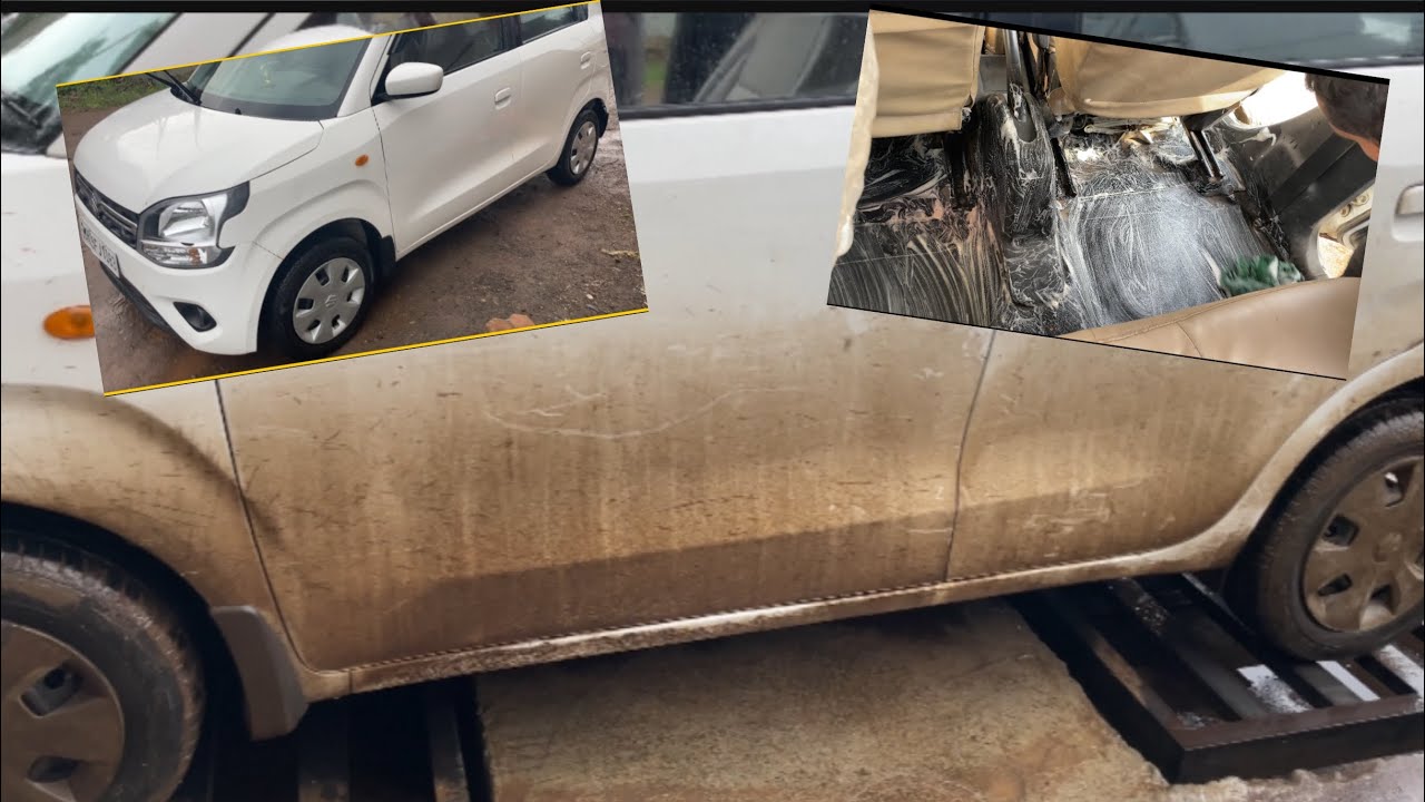 Full Dirty Wagnor Car Foam Wash Cleaning | Car Foam Wash Deep Cleaning | Deep Detailing