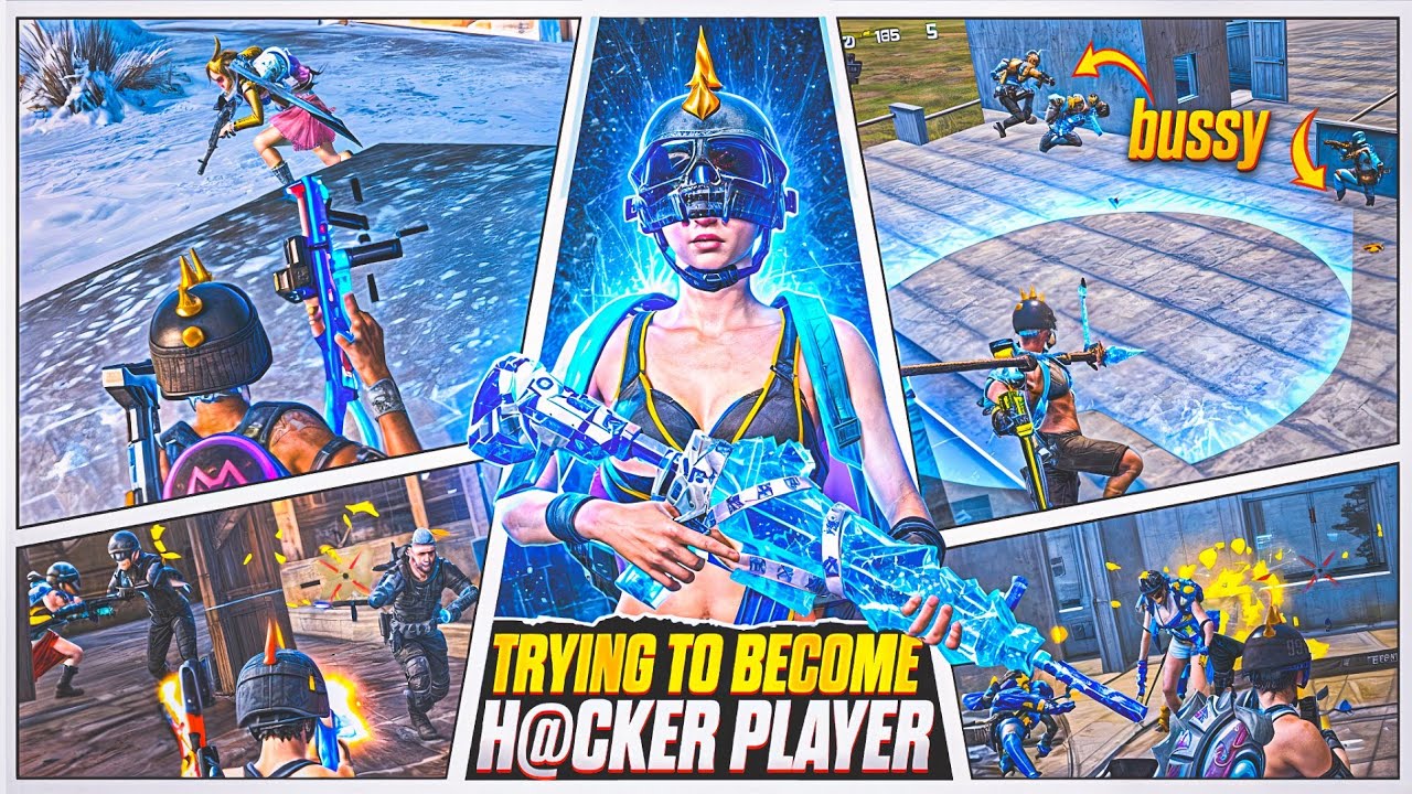 TRYING to BECOME H@cker Player 🔥 Fastest 5 Finger BGMI 1v4 Clutches | QuickRush