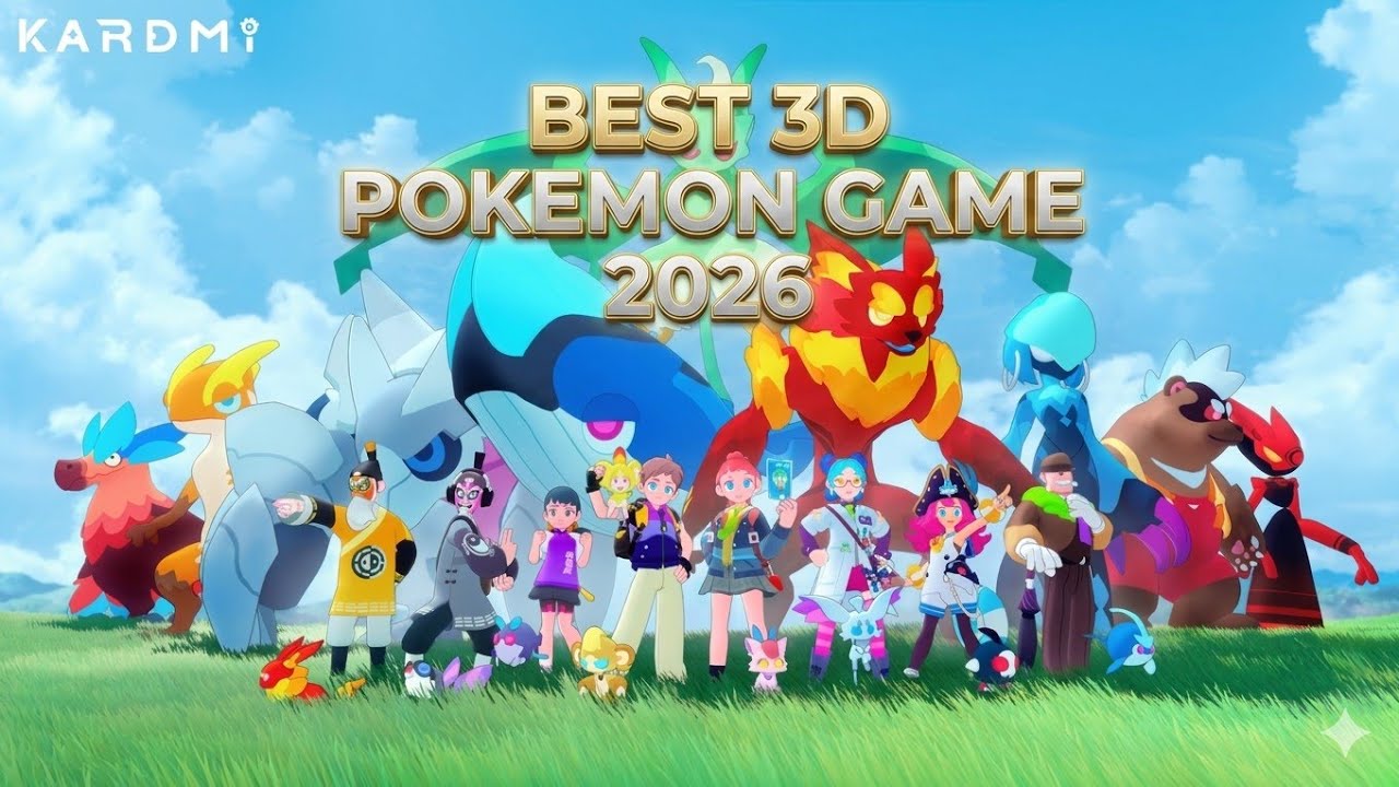 Best 3D Game Like Palworld And Pokemon/Best Open World Pokemon Game