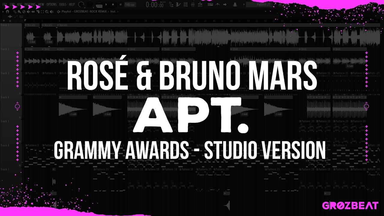 ROSÉ & Bruno Mars - APT. (Grammy Awards) // Studio Version