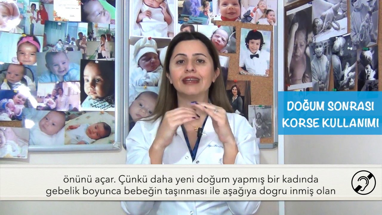 DOĞUM SONRASI KORSE KULLANIM