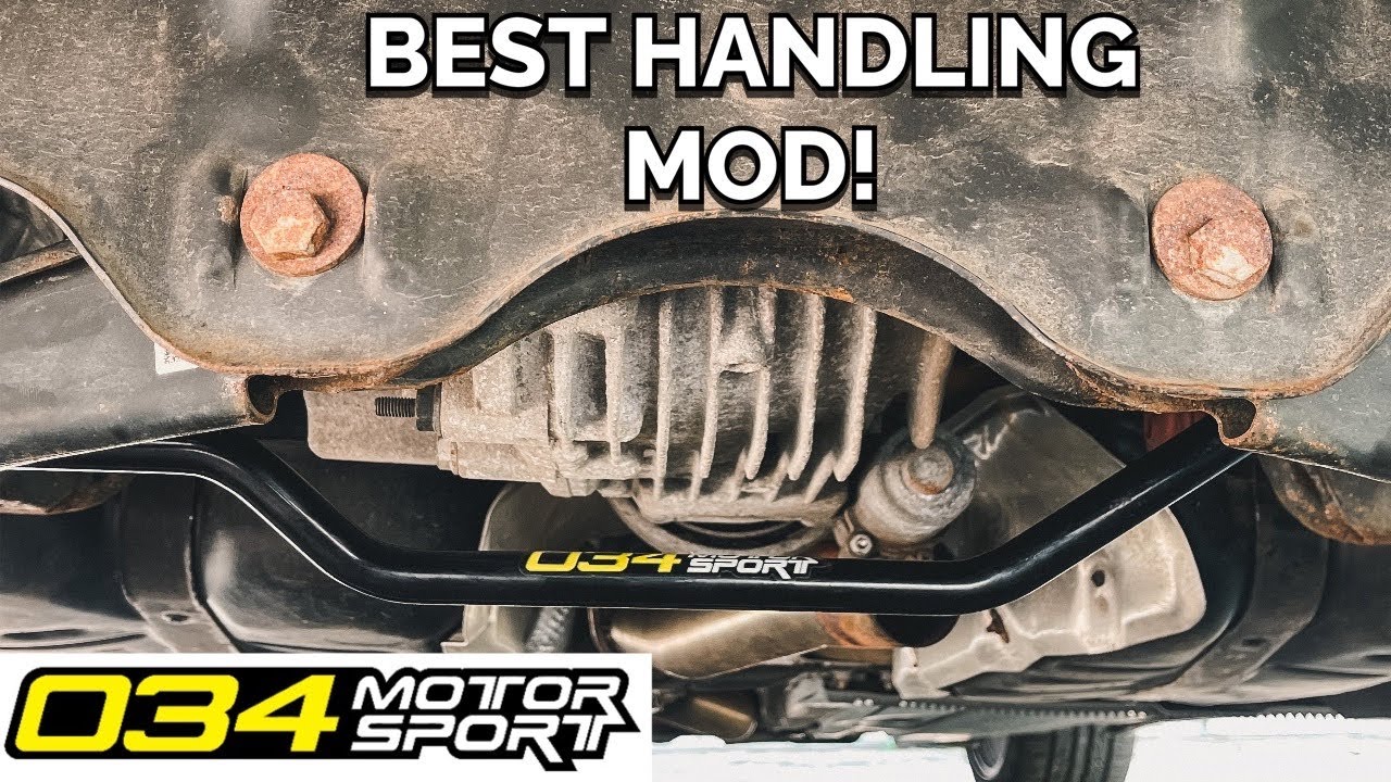 The BEST Handling Mod For An Audi | VW! 034 Motorsport Rear Sway Bar Install!