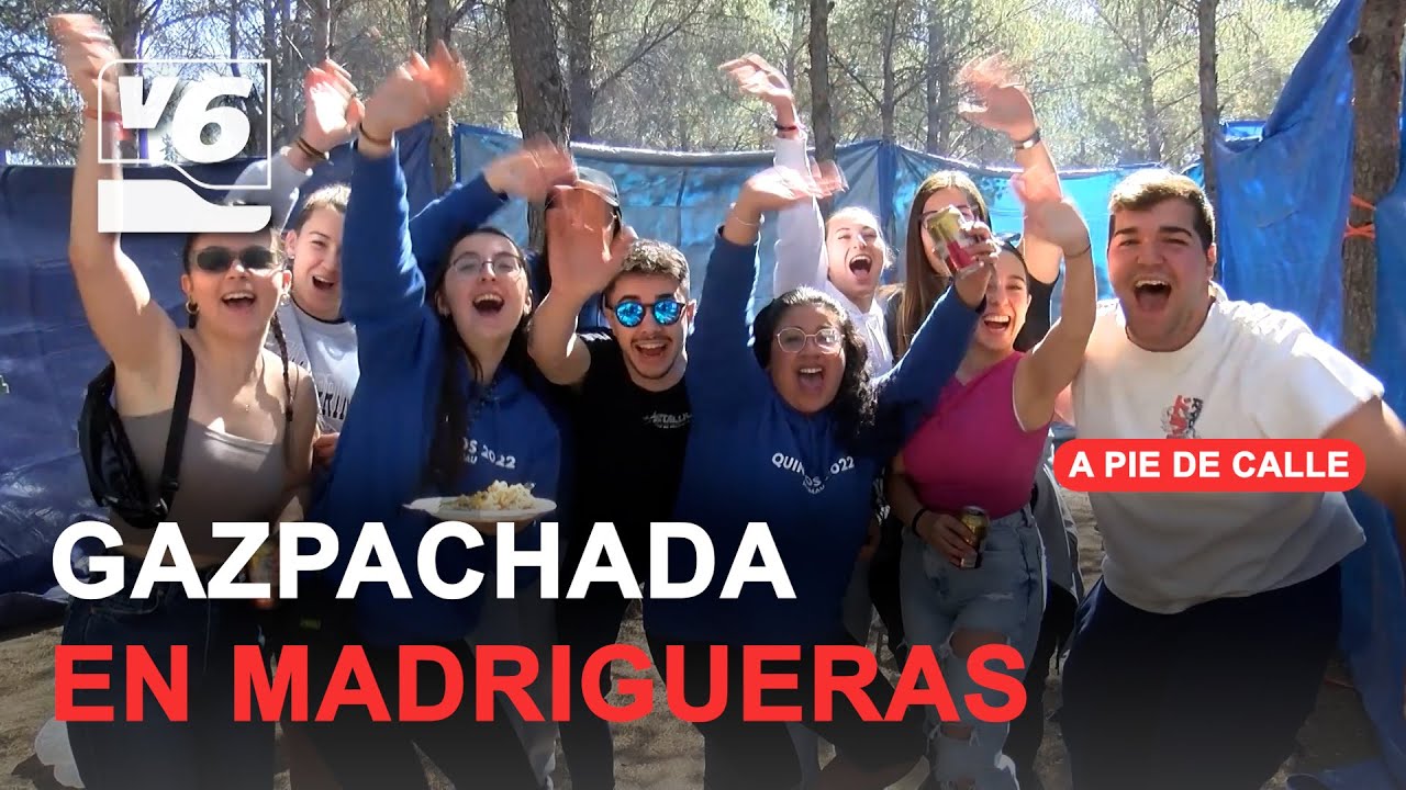 Gazpachada en las Fiestas de San Jorge de Madrigueras 2024