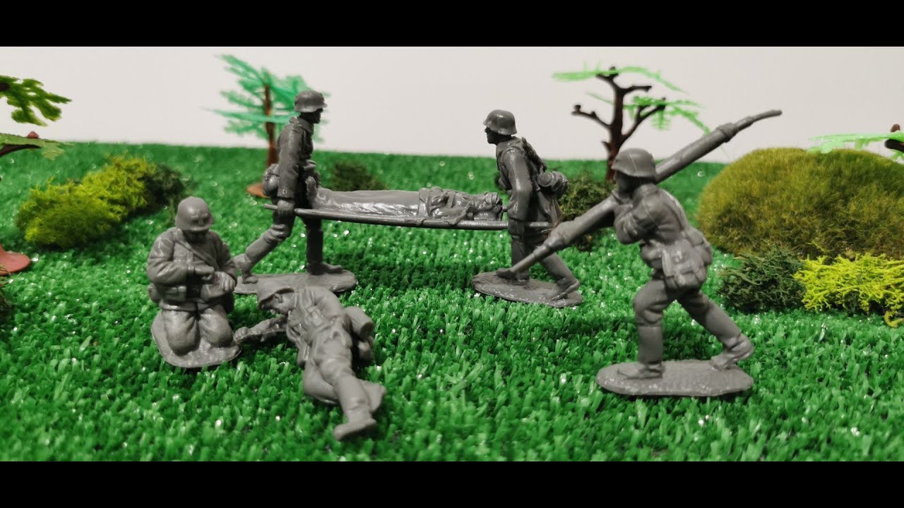 CTS WW2 german medical team toy soldiers review