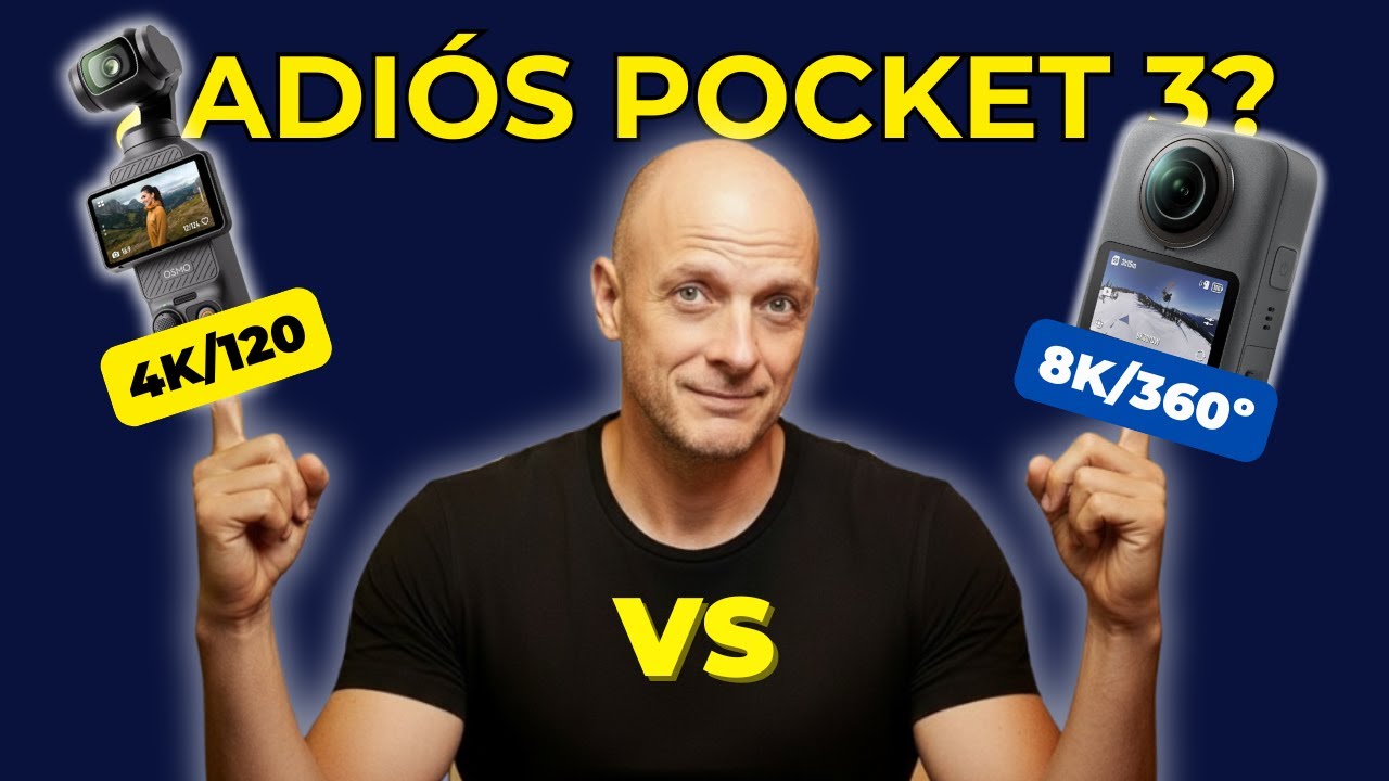 DJI Osmo 360 vs Pocket 3: ¿Cuál es mejor para vlog?
