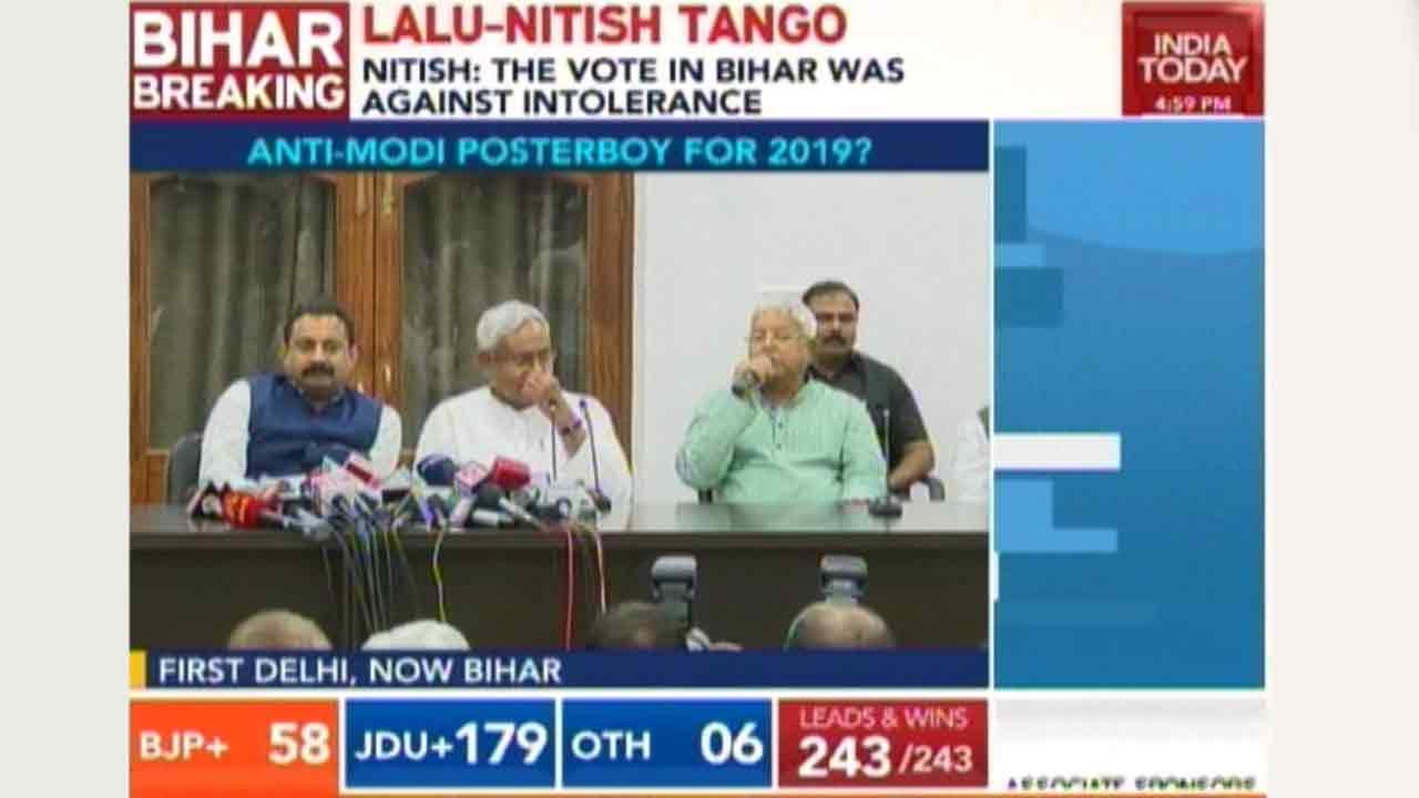 Bihar Elections 2015: Nitish, Lalu Hold Joint Press Conference