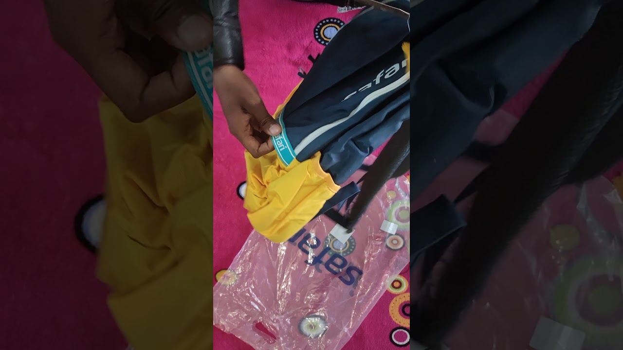 Unboxing of Safari college bag