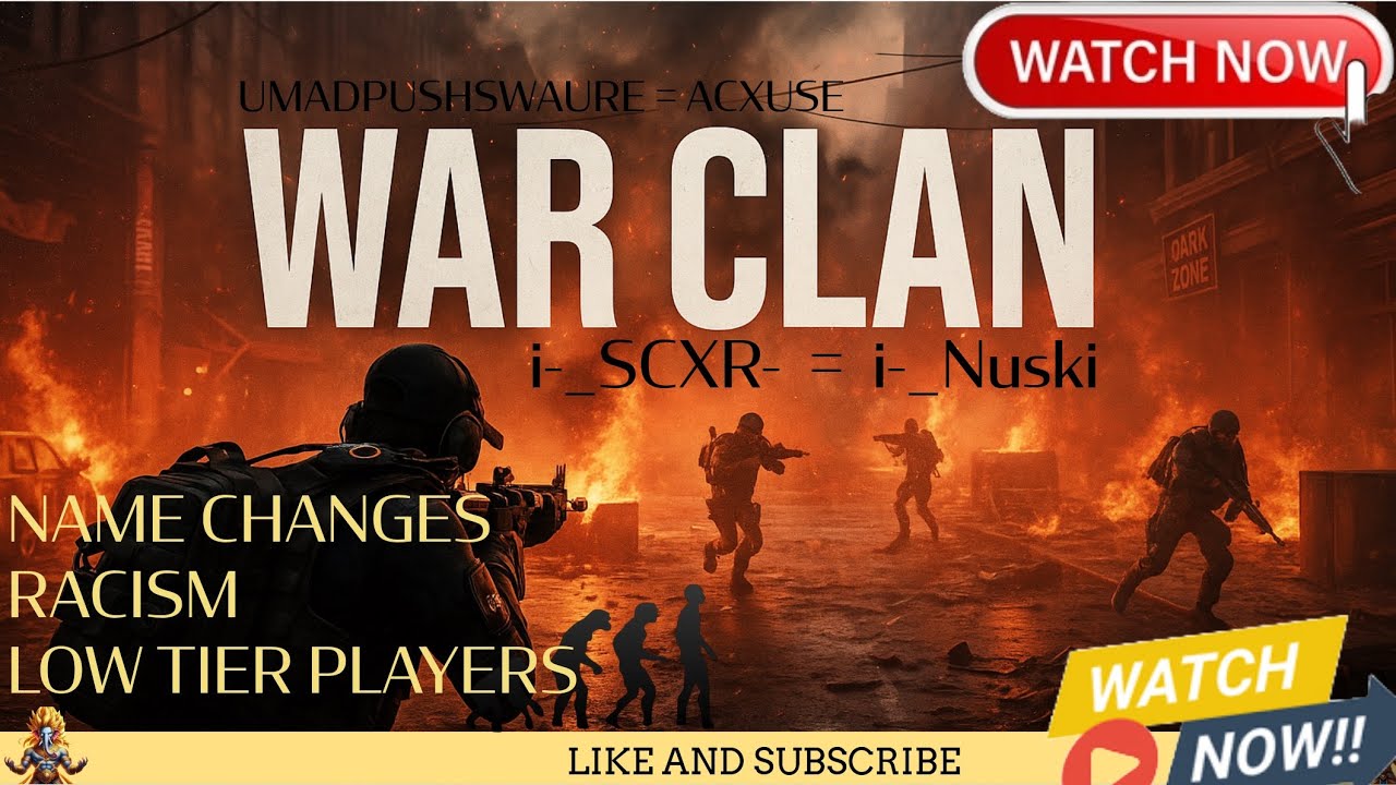 WAR CLAN GETS RACIST THEN CHANGES NAME | THE DIVISION 2