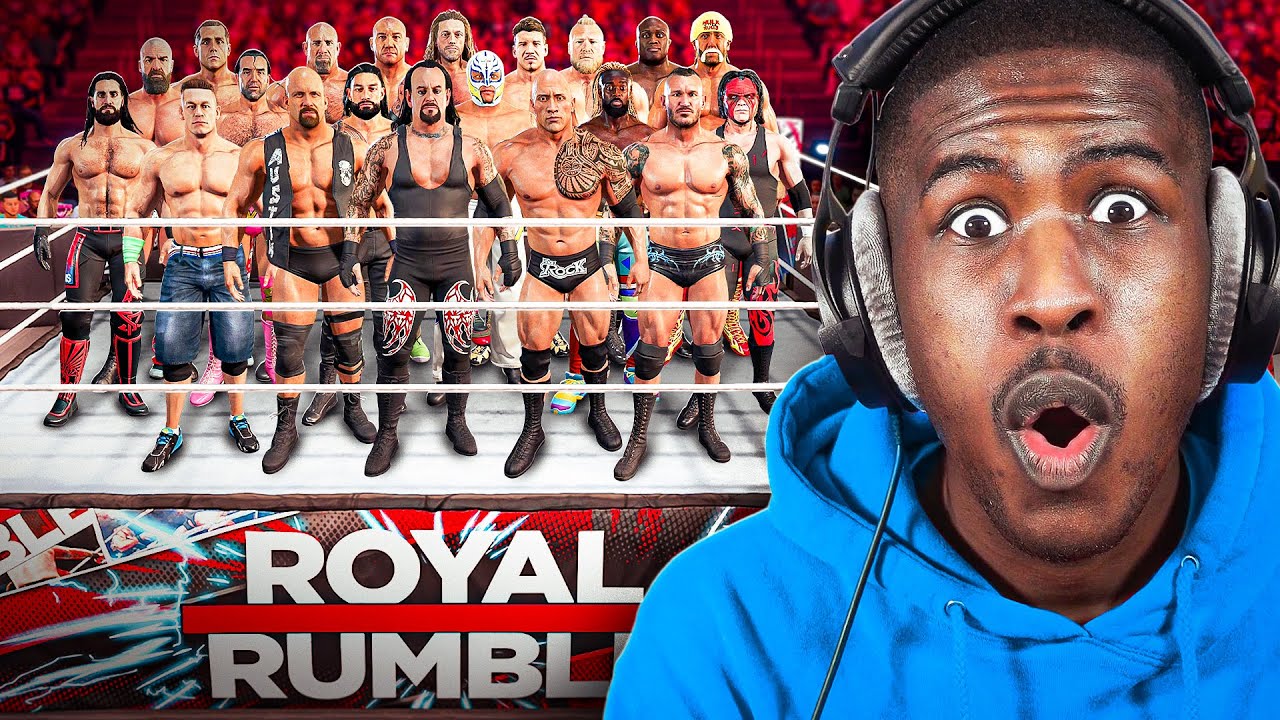 40 Man WWE Royal Rumble Draft vs Macho T!
