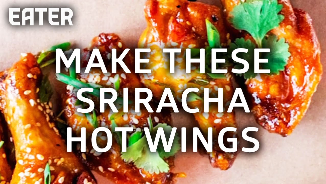 How To Make Sriracha Chicken Wings the Hometown Bar-B-Que Way