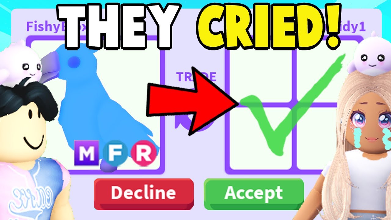 I traded for my FRIENDS DREAM PETS in Adopt Me!