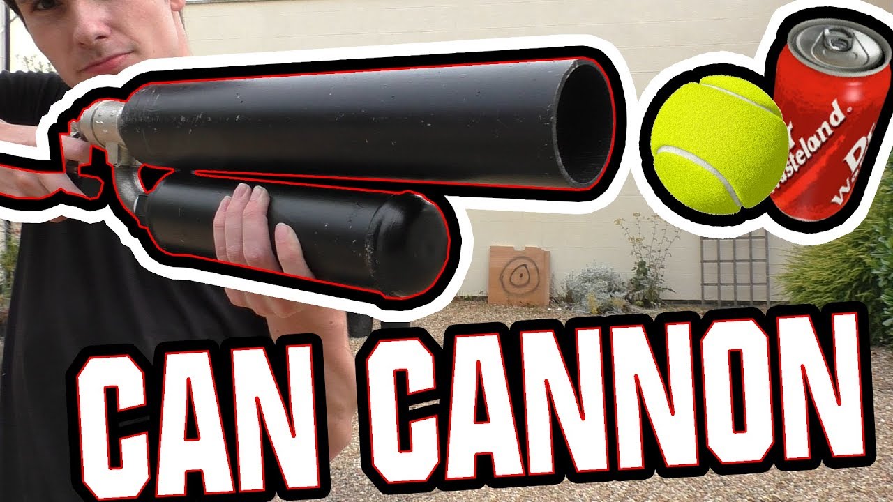 How to make a DIY Can Cannon