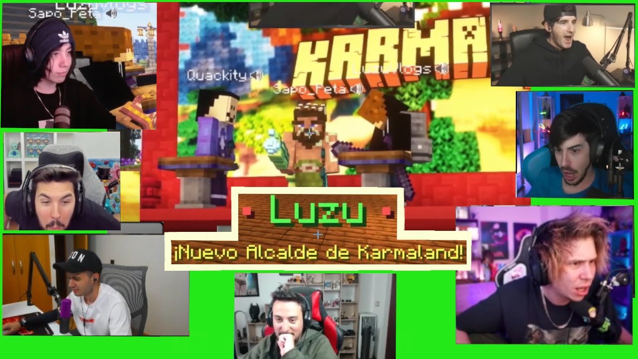 🔴Reacciones al ganador del nuevo Alcalde de Karmaland V