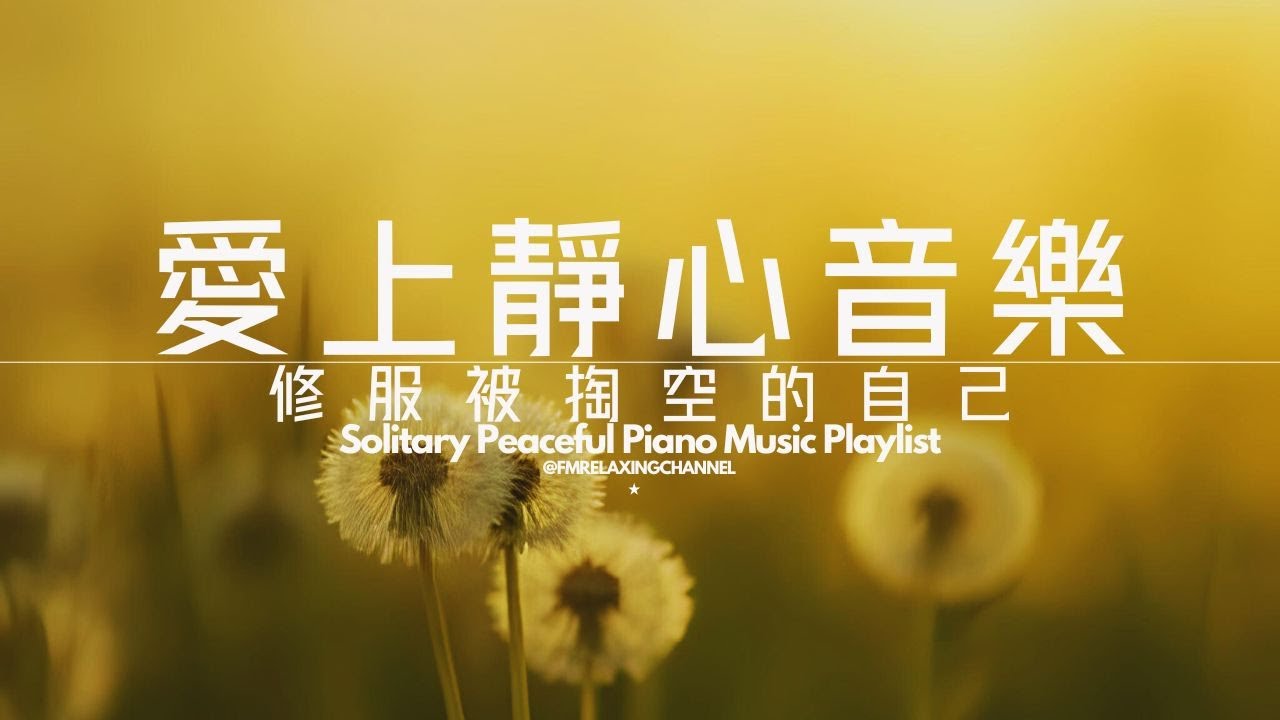 【PEACEFUL PIANO BGM】當你感到疲憊、孤獨或壓力時，請點擊這段緩慢如呼吸的鋼琴音樂。釋放內心疲憊，重新找回內在平靜，為大腦提供了一段深呼吸的時間，讓你沉浸在寧靜的氛圍中，感受心靈的舒緩