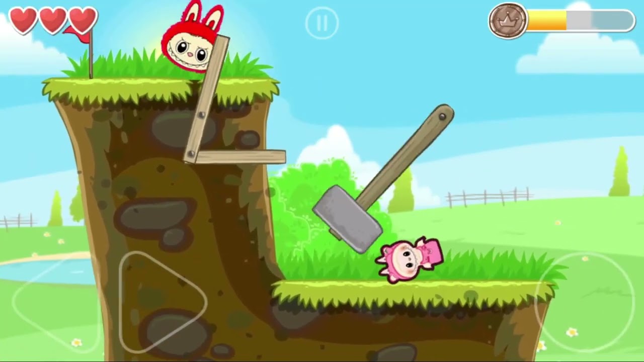 Red Ball 4 vs Labubu Episode 1 Green Hills Adventure