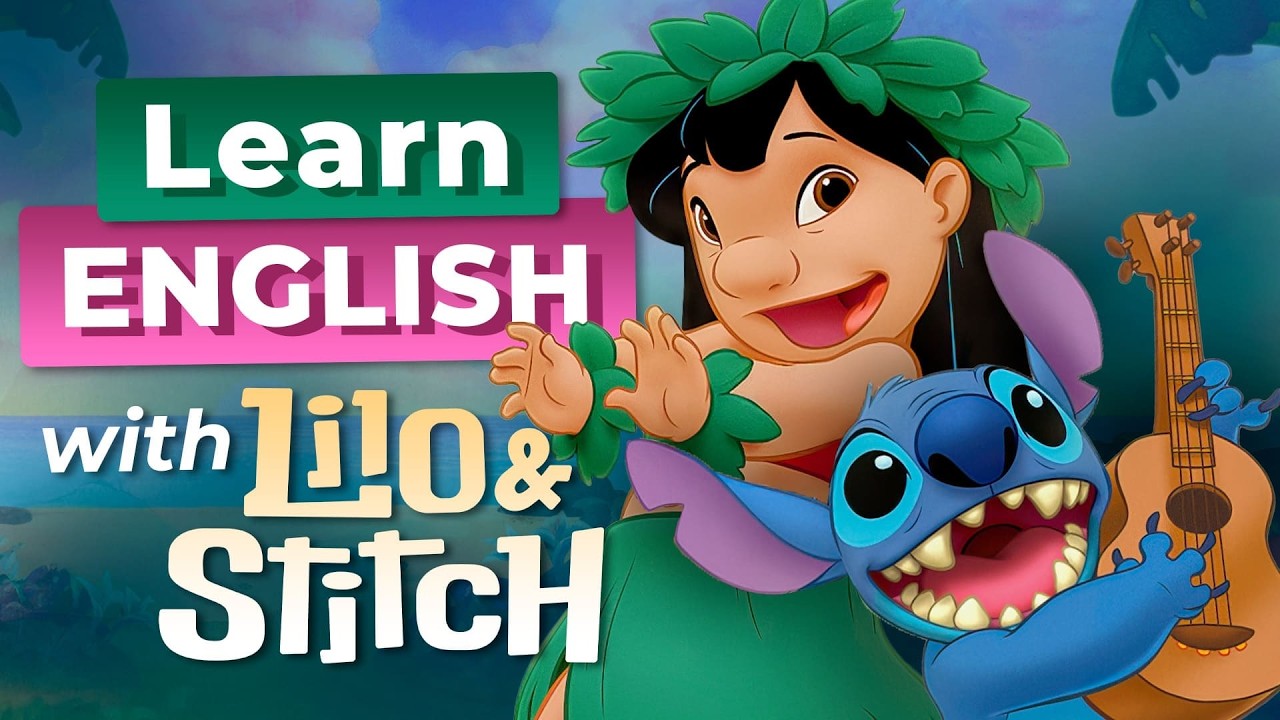Learn English with LILO & STITCH — Stitch Protects Lilo