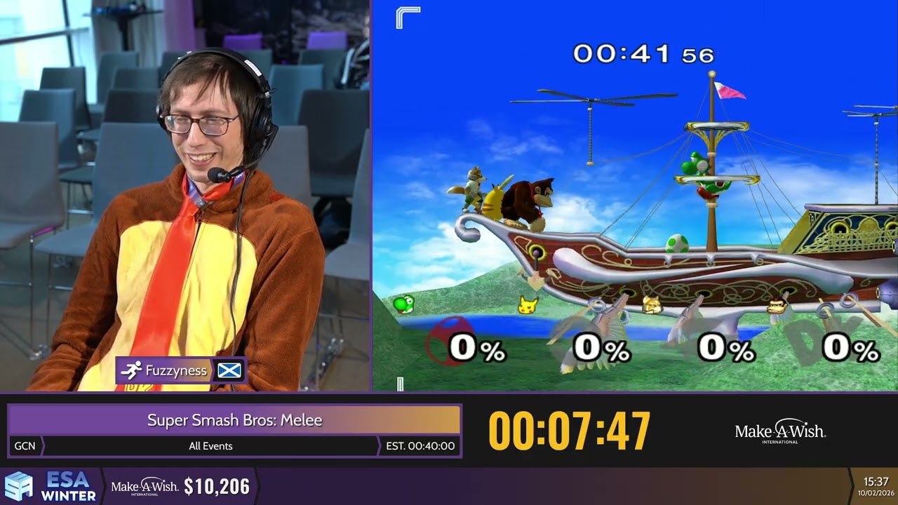 Super Smash Bros: Melee [All Events] by Fuzzyness - #ESAWinter26