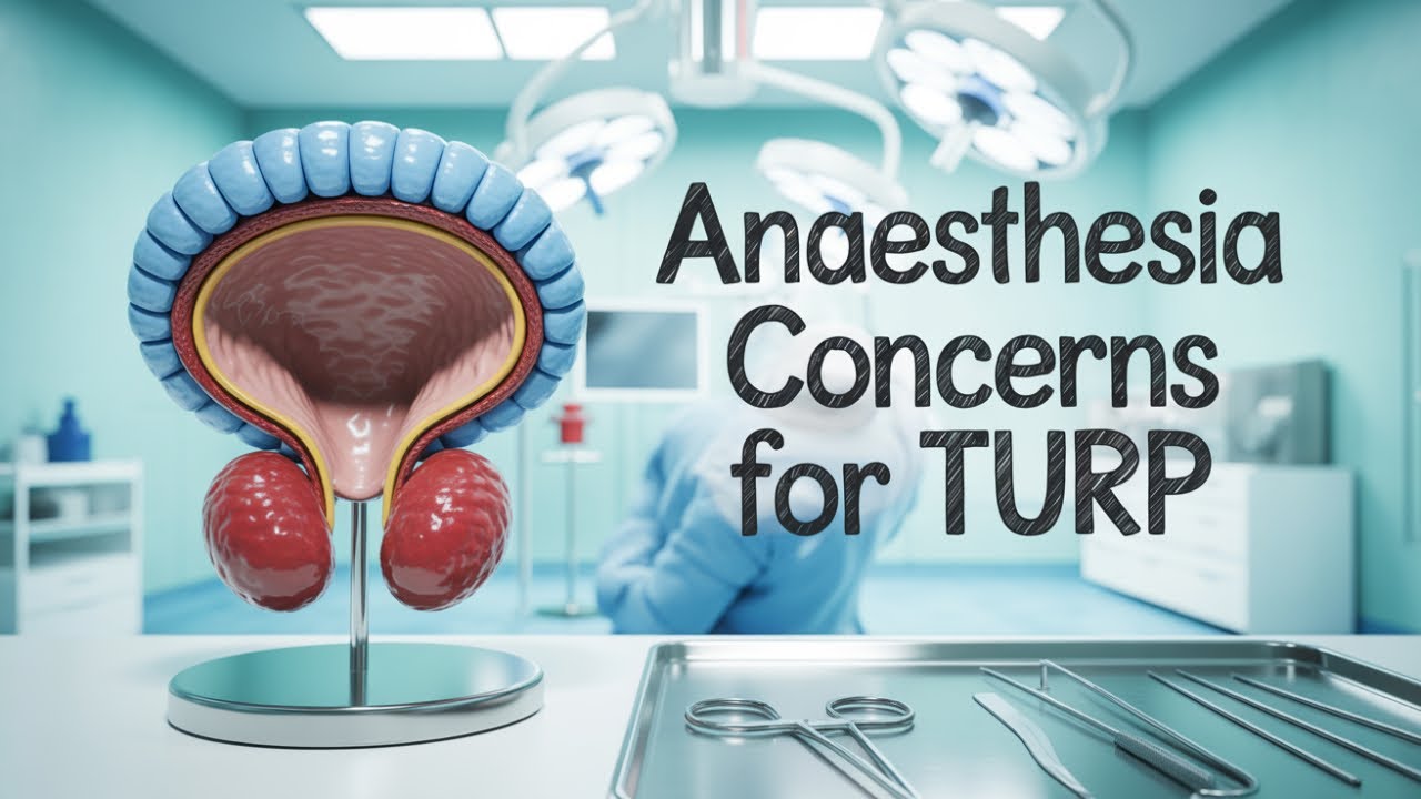 Anaesthesia Concerns for TURP | Dr. Sanyogita Kherdekar