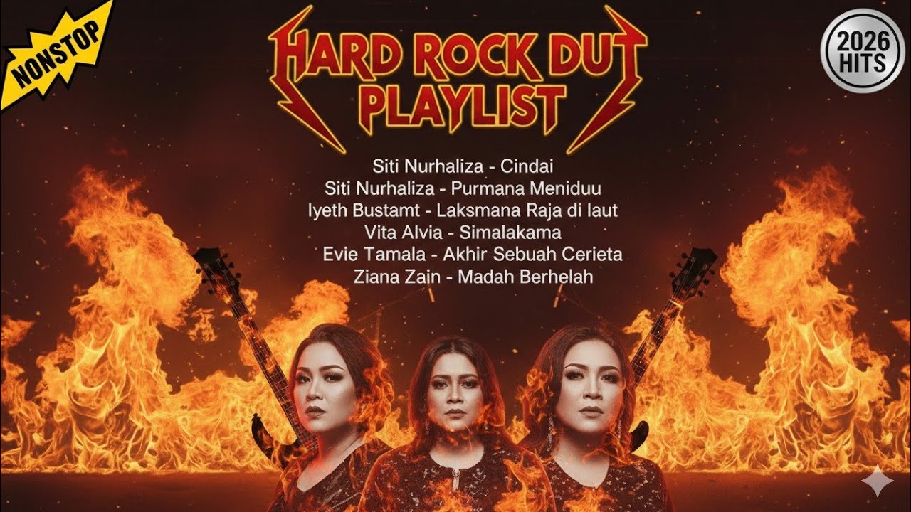 FULL ALBUM HARD ROCK DUT 2026 - Siti Nurhaliza, Iyeth Bustami, Ziana Zain (Nonstop Hits)