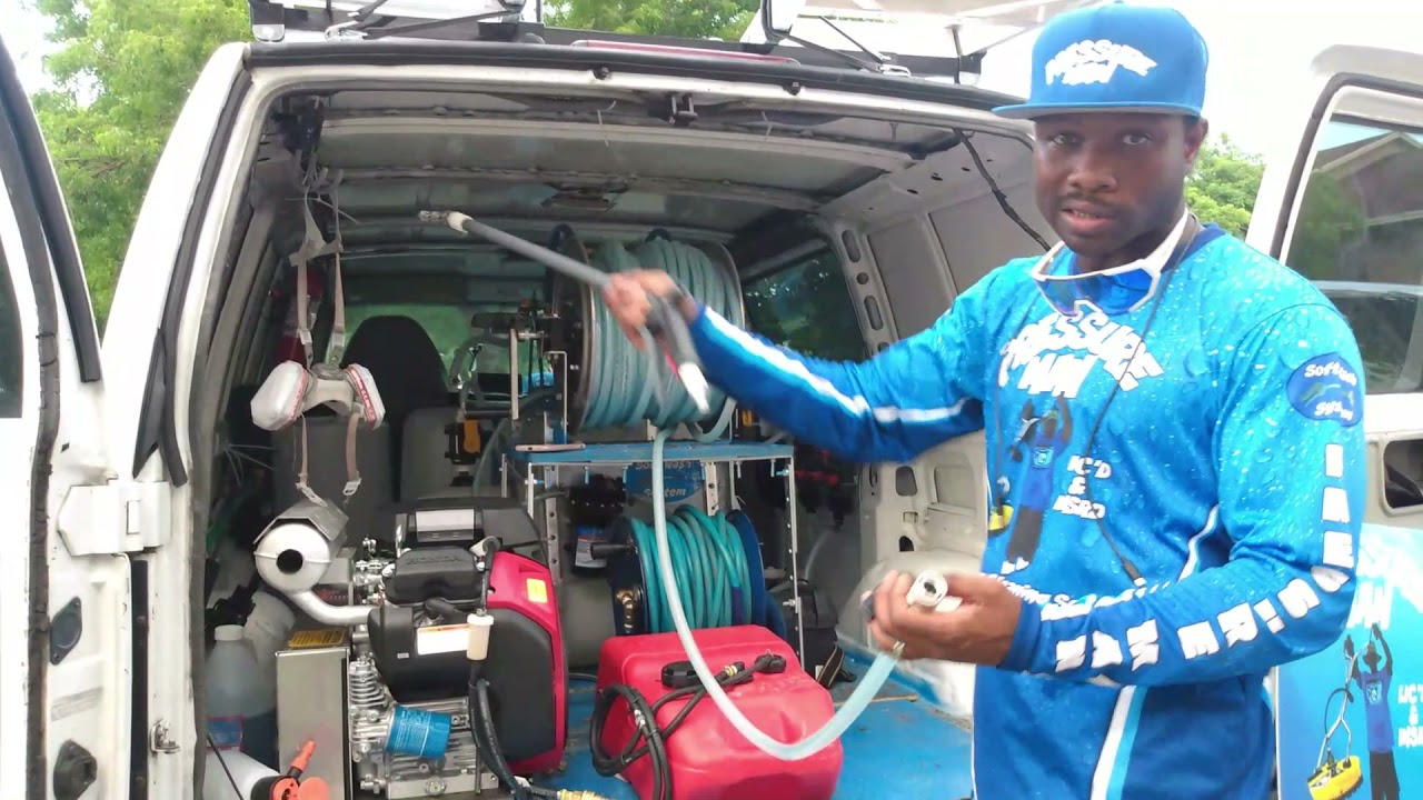 Q: and A: with PRESSURE MAN/Soft wash setup