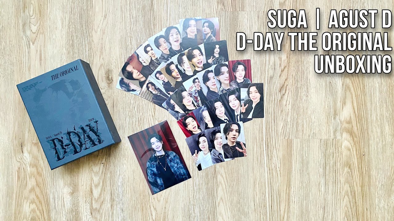 SUGA | AGUST D 'D-DAY THE ORIGINAL' (Weverse POB) Unboxing | Обзор | Распаковка | Анбоксинг