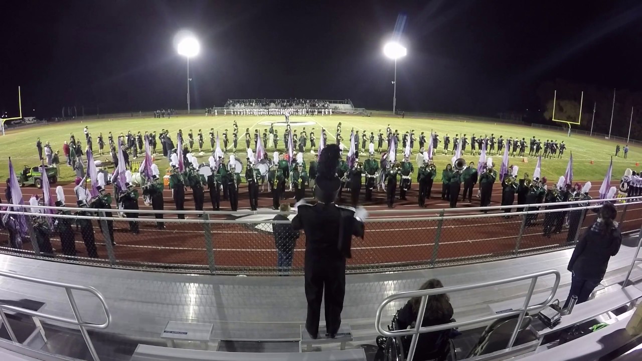 2016 West Deptford High School Marching Band National Anthem (GoPro)