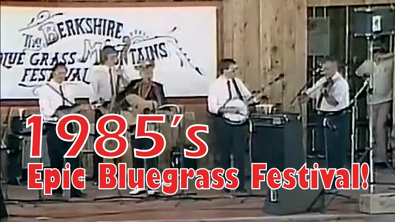 Jimmy Martin & Audie Blaylock Berkshire Mountain Bluegrass Festival (1985)