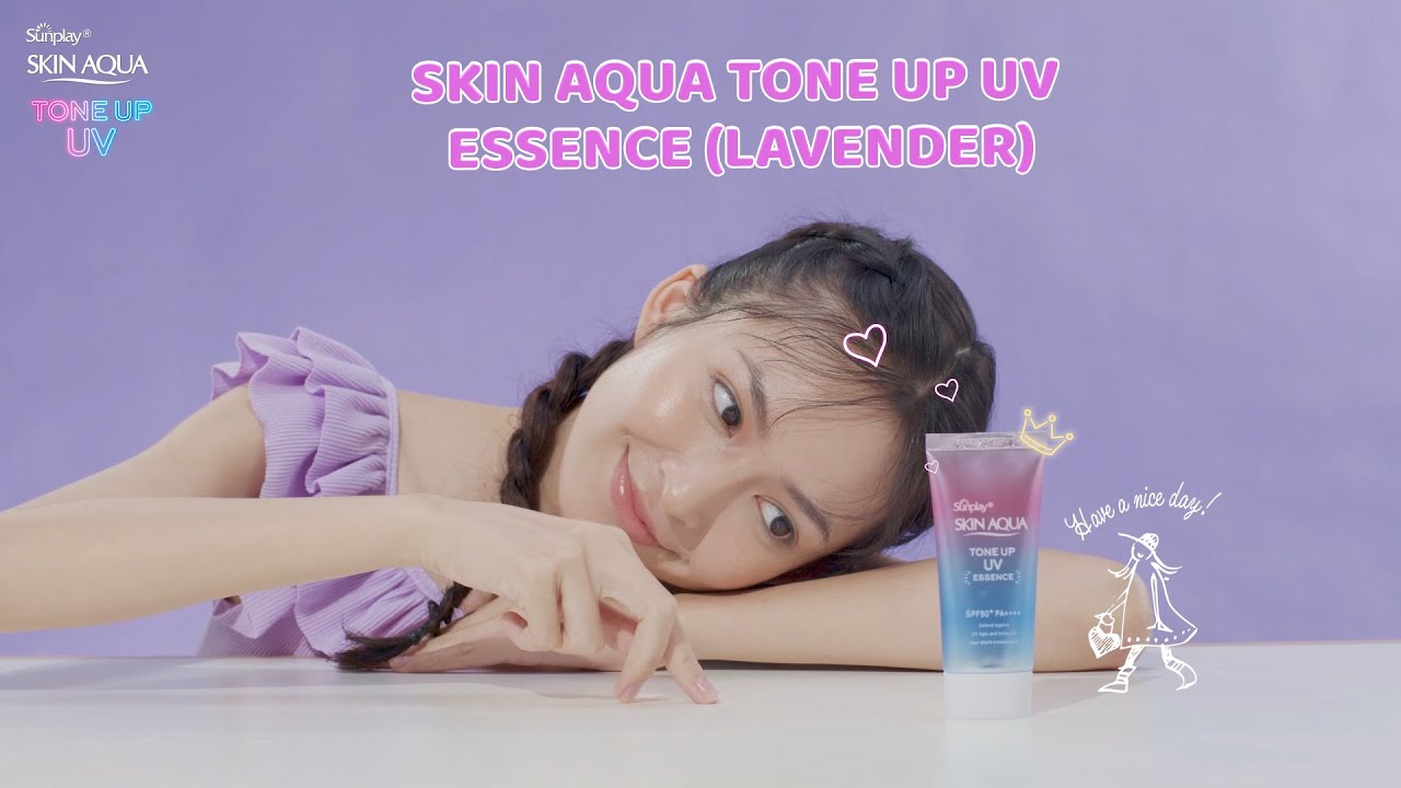 Skin Aqua Tone Up UV Essence (Lavender) -  Dạng Tinh chất - CHỐNG NẮNG N&Acirc;NG T&Ocirc;NG