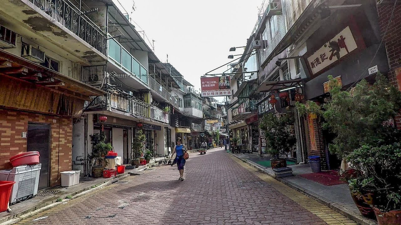 Sai Kung, Hong Kong. A Walk Along the Old Town Roads