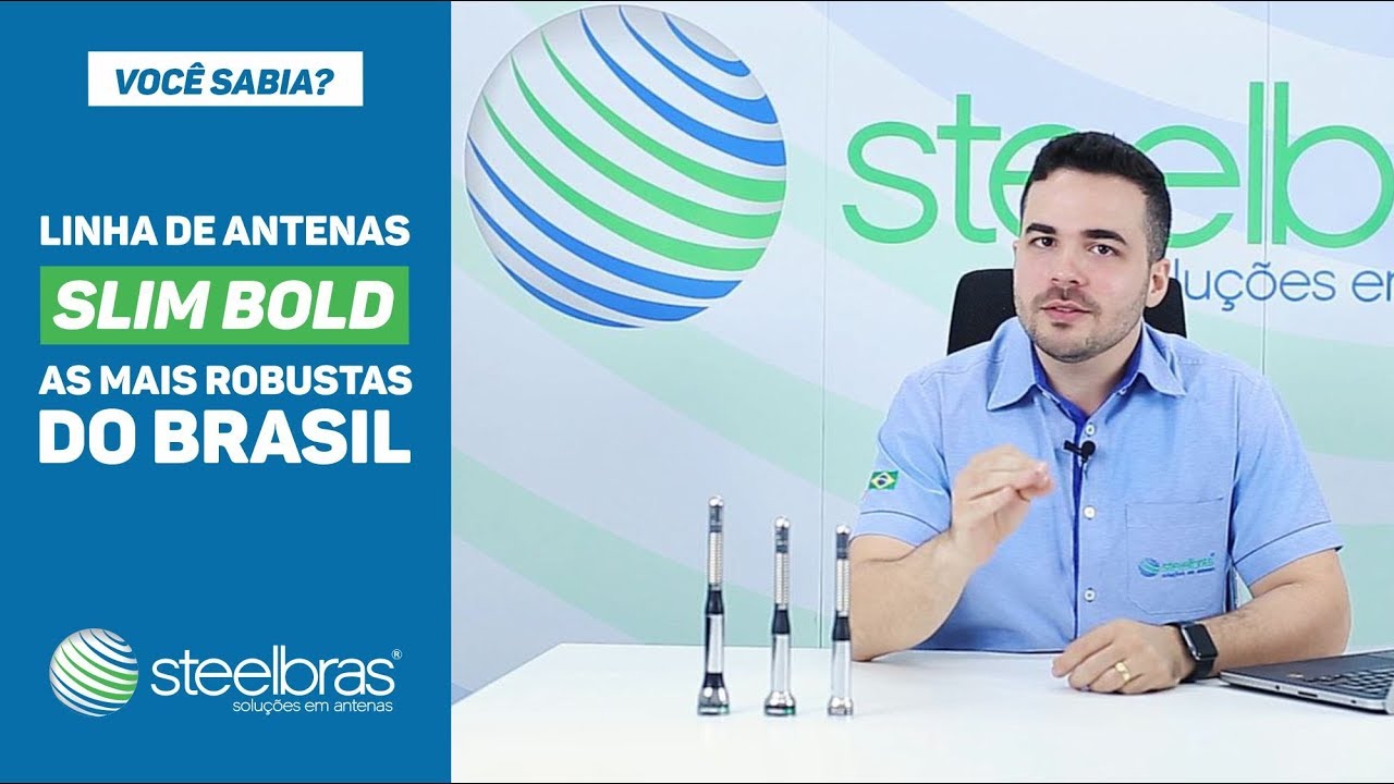 Linha de Antenas SLIM BOLD - a melhor do Brasil