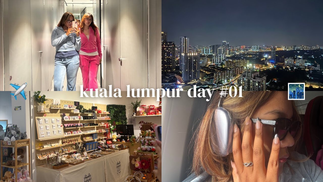 kuala lumpur day #01 | departure day! 